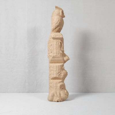 Fauna Odyssey – Plant - Based Light Wood Sculpture – Home Decor on Brown Living™. SKU: FAODEDPLLWA110. Img 2.