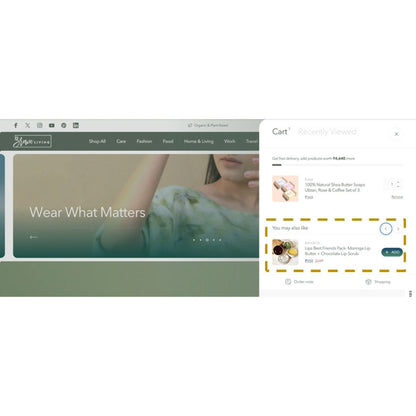 Featured Product | Cart – Website Promotion Services on Brown Living™. SKU: BLCFG_FPC. Img 2.