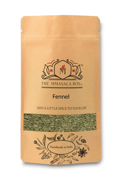 Fennel Seeds (Saunf) – Sweet Aromatic Spice for Cooking & Mouth Freshe – Seasonings & Spices on Brown Living™. SKU: 00M. Img 1.