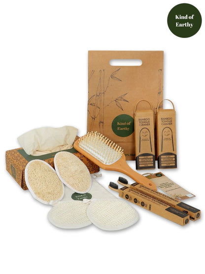 Festive Eco - Friendly Gift Hamper - Sustainable Gifting for All Occasion – Gift Hampers on Brown Living™. SKU: KOE021-FP1. Img 2.
