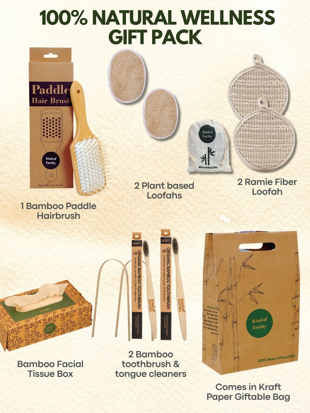Festive Eco - Friendly Gift Hamper - Sustainable Gifting for All Occasion – Gift Hampers on Brown Living™. SKU: KOE021-FP1. Img 4.