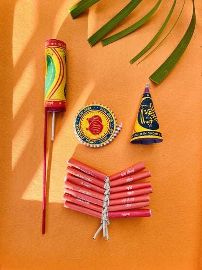 Festive Hamper | Tea I Seed Patakha Set of 4 | Brass Strainer – Gift Hampers on Brown Living™. SKU: SNTBSP04. Img 7.