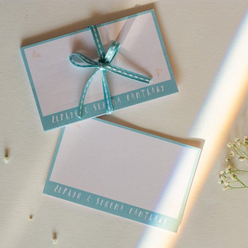 Flat Gift Cards - Bee Yourself | Pastel | 250 GSM Textured Paper | Verified Sustainable by Brown Living™