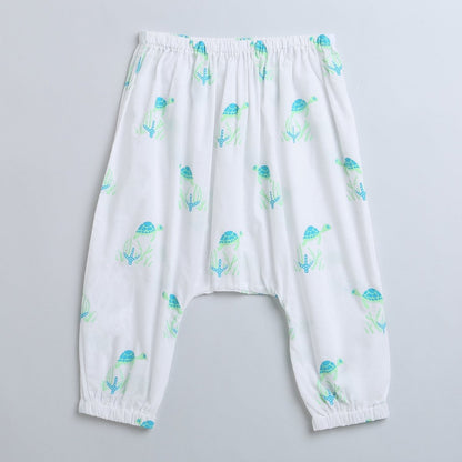 Flippy The Turtle - Unisex Infant Cotton Nightwear | Verified Sustainable by Brown Living™