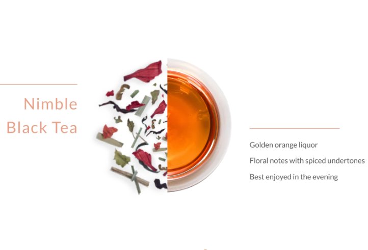 Floral Blossom Tea with Lemongrass and Tulsi - 40g | Verified Sustainable by Brown Living™