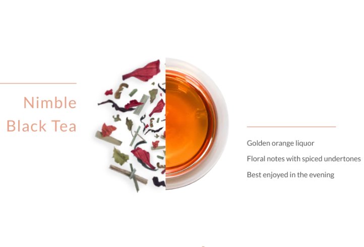 Floral Blossom Tea with Lemongrass and Tulsi- 40g | Verified Sustainable Tea on Brown Living™