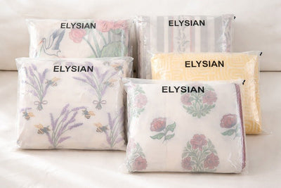 Floral Buta Cotton Dohar | Soft Lightweight Summer Blanket – Bedding on Brown Living™. SKU: AA-EE-dD_. Img 5.