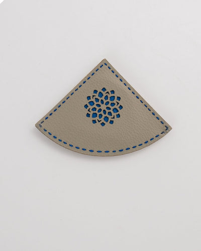 Floral Corner Bookmark | Handmade Book Page Holder – Bookmarks on Brown Living™. SKU: BT019C. Img 1.
