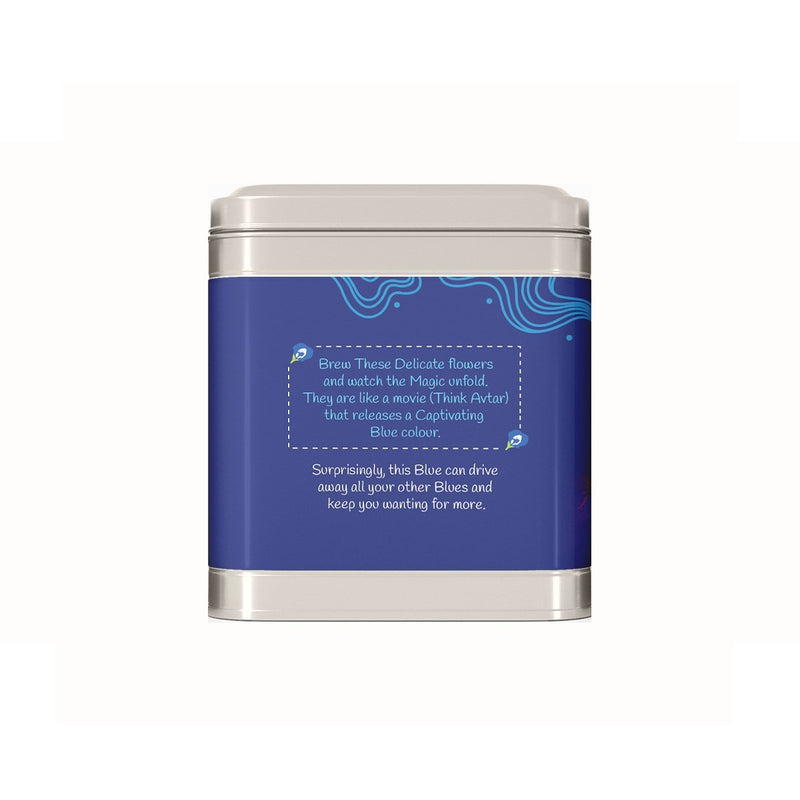 Floral Health - Butterfly Pea Tea and Chamomile Tea Gift Box |25gms X 2Tin with Strainer | Verified Sustainable by Brown Living™