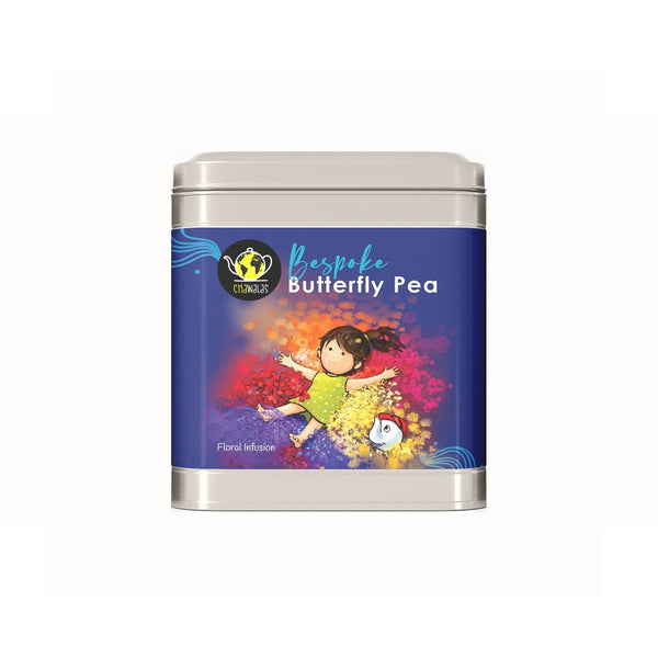 Floral Health - Butterfly Pea Tea and Chamomile Tea Gift Box |25gms X 2Tin with Strainer | Verified Sustainable by Brown Living™