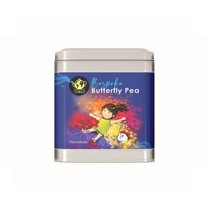 Floral Health - Butterfly Pea Tea and Chamomile Tea Gift Box |25gms X 2Tin with Strainer | Verified Sustainable by Brown Living™