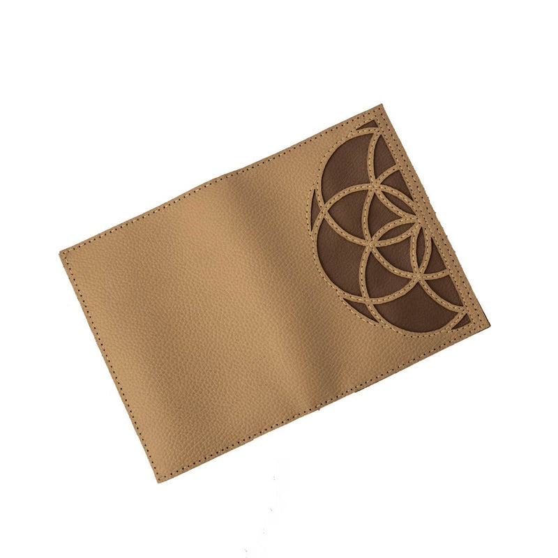 Floral Leaf Design Wallet – Handmade from Upcycled Materials | Verified Sustainable by Brown Living™