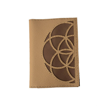 Floral Leaf Design Wallet – Handmade from Upcycled Materials | Verified Sustainable by Brown Living™