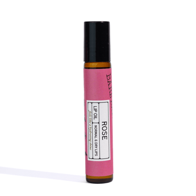 Floral Rose Lip Oil with Natural Glow – Lip Balms on Brown Living™. SKU: 8904448002744. Img 2.