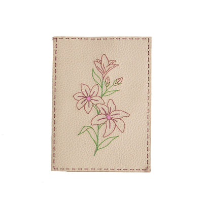 Floral Wallet for Women – Handcrafted and Sustainable – Mens Wallet on Brown Living™. SKU: W0011. Img 1.