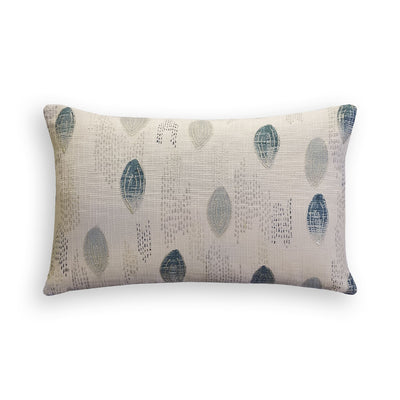 Foil Hand Painted Cotton Cushion Cover | Artistic Handmade Home Decor – Pillow on Brown Living™. SKU: ULCC010. Img 2.