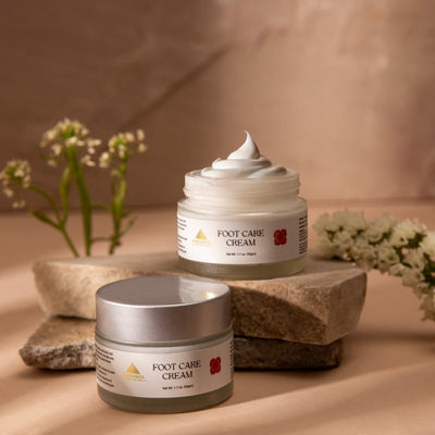 Foot Care Cream | Ayurvedic Cracked Heel Repair – Foot Heaing Cream on Brown Living™. SKU: 015. Img 2.