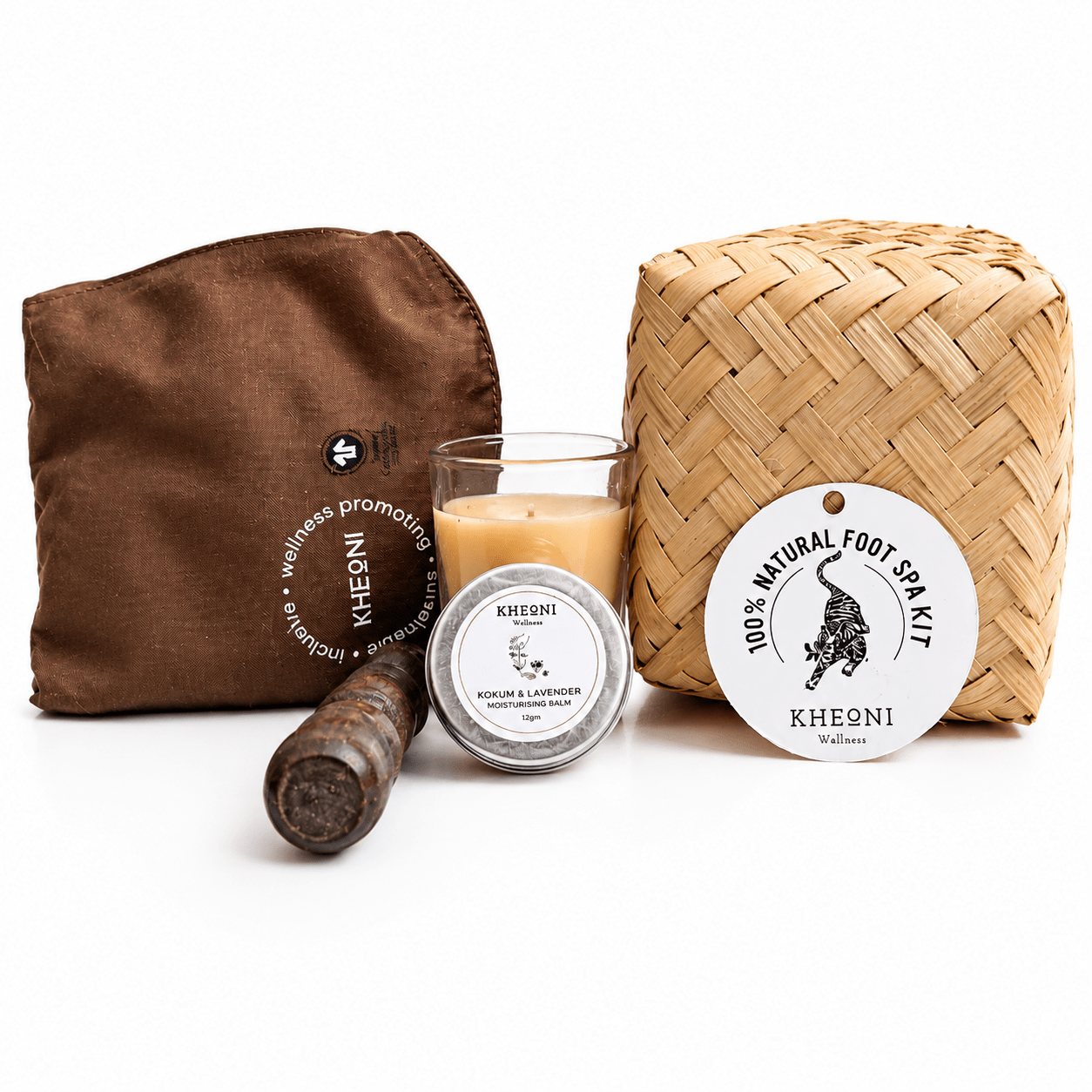 Foot Massage Kit | Relaxation & Foot Care Set – Foot Care on Brown Living™. SKU: KHFSK-01. Img 1.