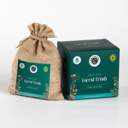 Forest Crush Aroma Pouch | Deep Woody Forest Fragrance | Natural Aroma – Fragrance Diffusers on Brown Living™. SKU: B003-ForestCrush. Img 1.