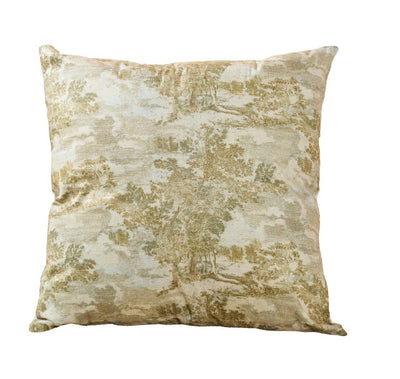 Forest Nature Touch Cushion | Eco - Inspired Decorative Accent Cushion – Pillow on Brown Living™. SKU: TEE-25759. Img 3.