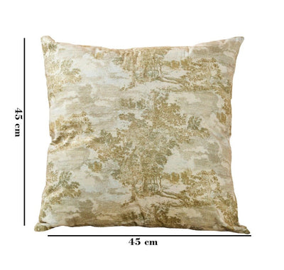 Forest Nature Touch Cushion | Eco - Inspired Decorative Accent Cushion – Pillow on Brown Living™. SKU: TEE-25759. Img 5.