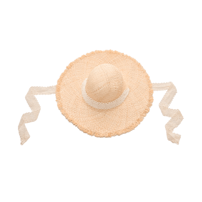 Fringe Hat | Stylish Handmade Summer Hat for Women – Womens Hat on Brown Living™. SKU: MBNL001001. Img 1.