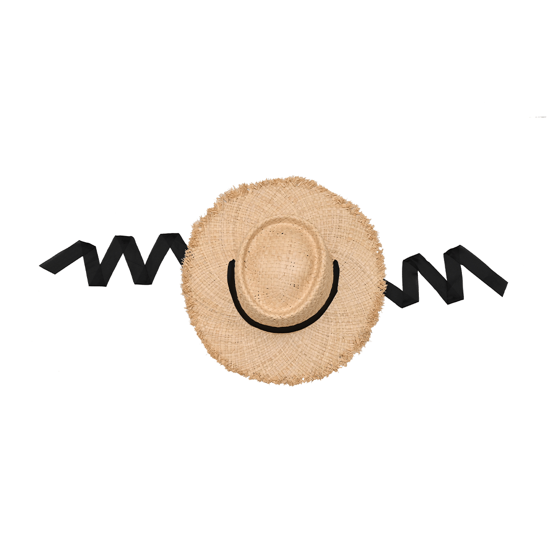 Fringe Hat | Stylish Handmade Summer Hat for Women – Womens Hat on Brown Living™. SKU: MBNL001005. Img 6.