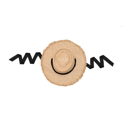 Fringe Hat | Stylish Handmade Summer Hat for Women – Womens Hat on Brown Living™. SKU: MBNL001005. Img 6.