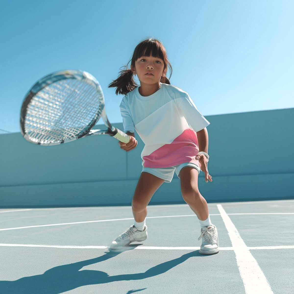 Frost Fizz Tee - 100% Certified Organic Cotton & Azo-Free Dyes – Kids T-Shirts on Brown Living™. SKU: KT01B-2-4Y. Img 1.