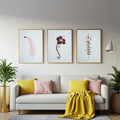 Gajavakra Wall Art – Trunk of Elephant | Unframed 12x8 Inch – Wall Decor on Brown Living™. SKU: UD00000239. Img 3.