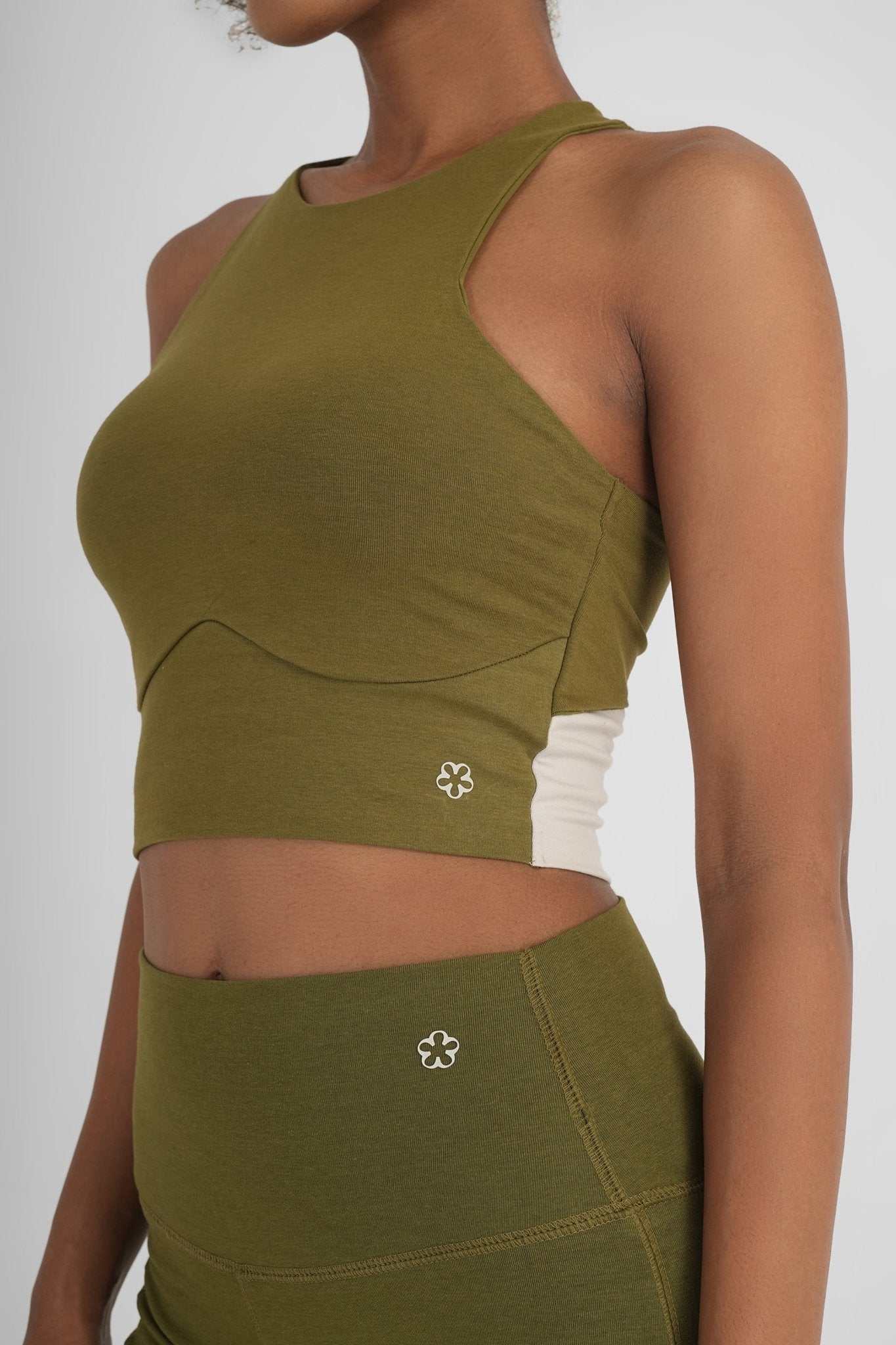 Gala Kelp Co - ordinated Set | Comfortable Women’s Activewear Set – Womens Co - Ord Sets on Brown Living™. SKU: ELGLCOKLPXS. Img 2.