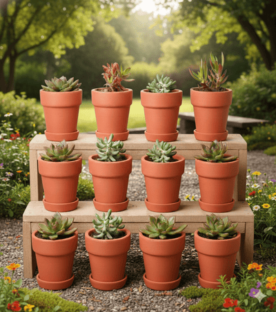 Gamla Planter Small 4 Inch | Terracotta Handmade Pot – Home & Garden on Brown Living™. SKU: PL10-12. Img 4.