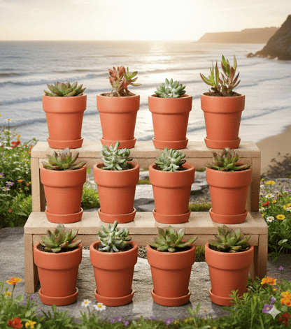 Gamla Planter Small 4 Inch | Terracotta Handmade Pot – Home & Garden on Brown Living™. SKU: PL10-12. Img 6.