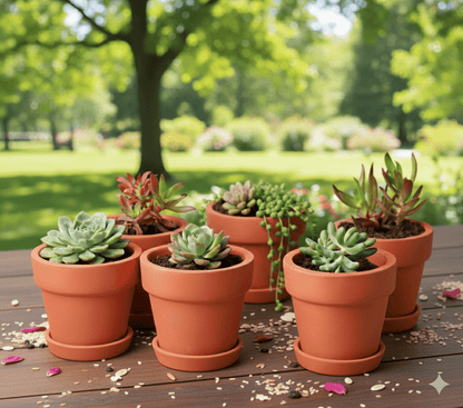 Gamla Planter Small 4 Inch | Terracotta Handmade Pot – Home & Garden on Brown Living™. SKU: PL10-12. Img 8.