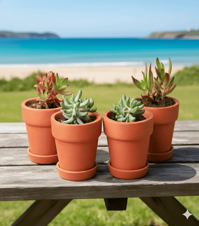 Gamla Planter Small 4 Inch | Terracotta Handmade Pot – Home & Garden on Brown Living™. SKU: PL10-2A. Img 19.