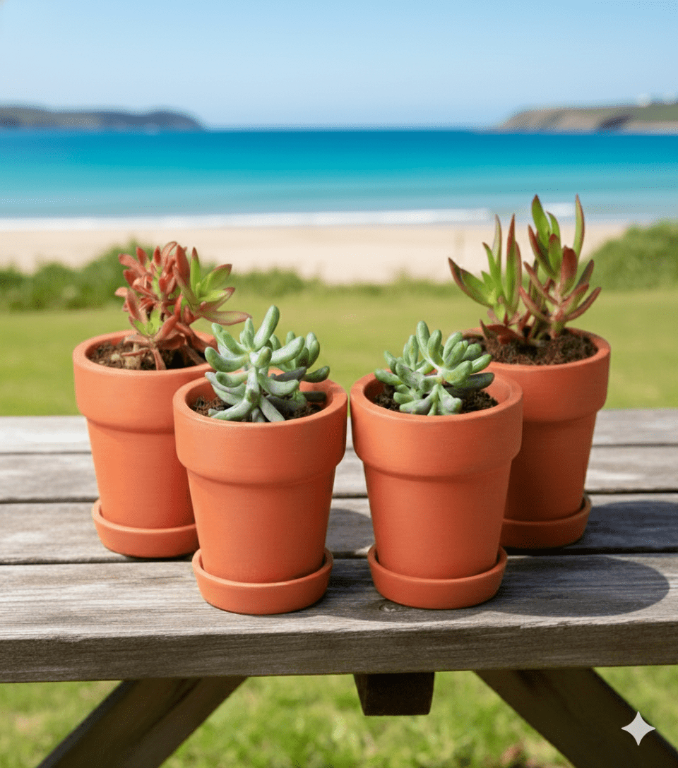 Gamla Planter Small 4 Inch | Terracotta Handmade Pot – Home & Garden on Brown Living™. SKU: PL10-2A. Img 19.