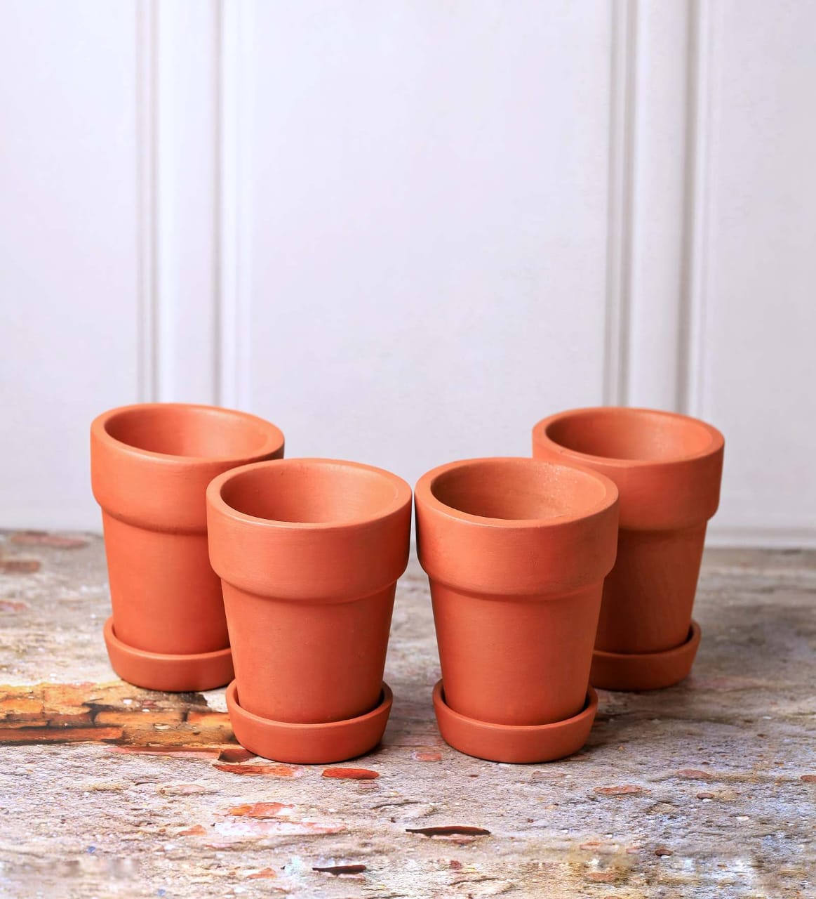 Gamla Planter Small 4 Inch | Terracotta Handmade Pot – Home & Garden on Brown Living™. SKU: PL10-4. Img 22.