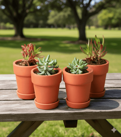 Gamla Planter Small 4 Inch | Terracotta Handmade Pot – Home & Garden on Brown Living™. SKU: PL10-4. Img 20.