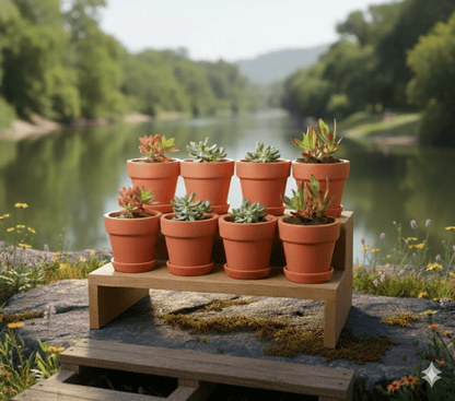 Gamla Planter Small 4 Inch | Terracotta Handmade Pot – Home & Garden on Brown Living™. SKU: PL10-8. Img 25.
