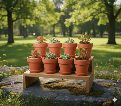 Gamla Planter Small 4 Inch | Terracotta Handmade Pot – Home & Garden on Brown Living™. SKU: PL10-8. Img 26.