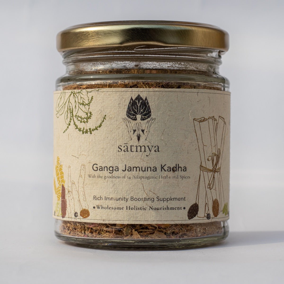 Ganga Jamuna Kadha - Immunity Supplements – Health & Energy Drinks on Brown Living™. SKU: Ganga_100gms996. Img 3.