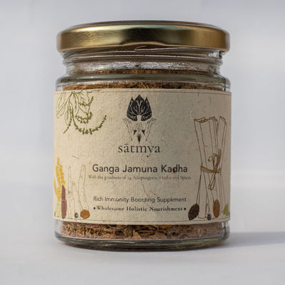 Ganga Jamuna Kadha - Immunity Supplements – Health & Energy Drinks on Brown Living™. SKU: Ganga_100gms996. Img 3.