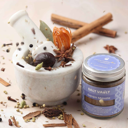 Garam Masala | 100% Natural and Preservative - Free – Seasonings & Spices on Brown Living™. SKU: GM1JAR070. Img 2.