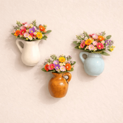 Garden Whispers Magnet Set of 2 | Decorative Nature Inspired – Home Décor on Brown Living™. SKU: V-415. Img 1.