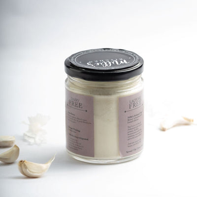 Garlic Butter – Rich, Creamy Spread with Fresh Garlic Aroma – Jams & Spreads on Brown Living™. SKU: BU01GB. Img 5.