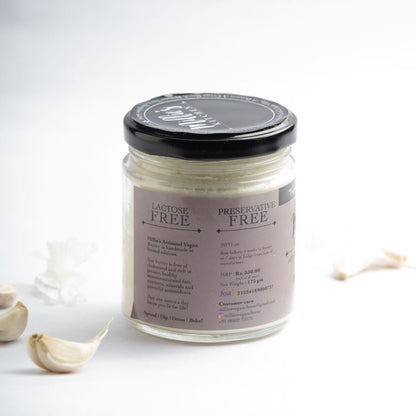 Garlic Butter – Rich, Creamy Spread with Fresh Garlic Aroma – Jams & Spreads on Brown Living™. SKU: BU01GB. Img 3.