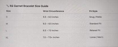 Garnet Bracelet | Handmade Healing Crystal Jewelry – Womens Bracelets on Brown Living™. SKU: RA-GNT. Img 5.