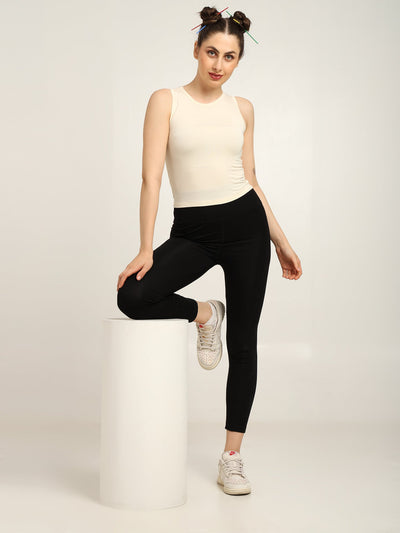 Gen Z Bamboo Tank Top For Women Breathable Casual Top – Womens Top on Brown Living™. SKU: W-TANK-TOP21-FUCH-S. Img 11.
