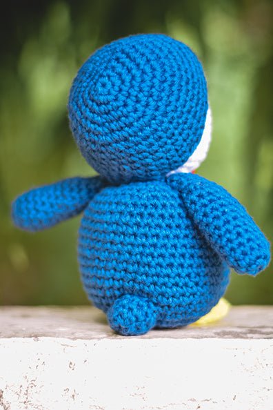 Gentleman Penguin Handcrafted Crochet Soft Toy | Verified Sustainable by Brown Living™