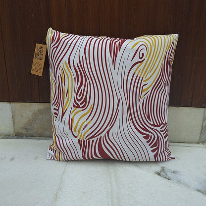 Geometric Lines - Recycled Polycotton Cushion Covers - Pack of 4 | Verified Sustainable by Brown Living™